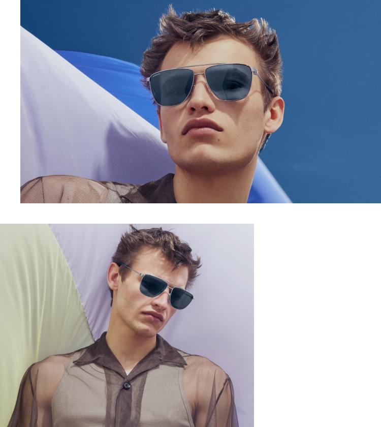 Luxury Classic Attitude Sunglasses For Men women Square Frame sun