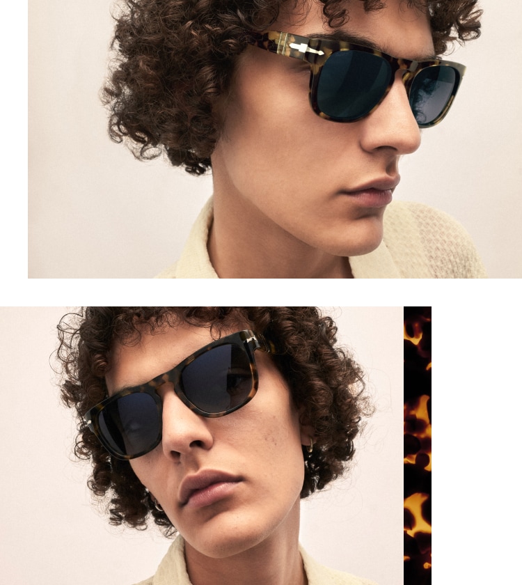 CREATURE Black Matte Finish Wrap-Around Sunglasses For Men