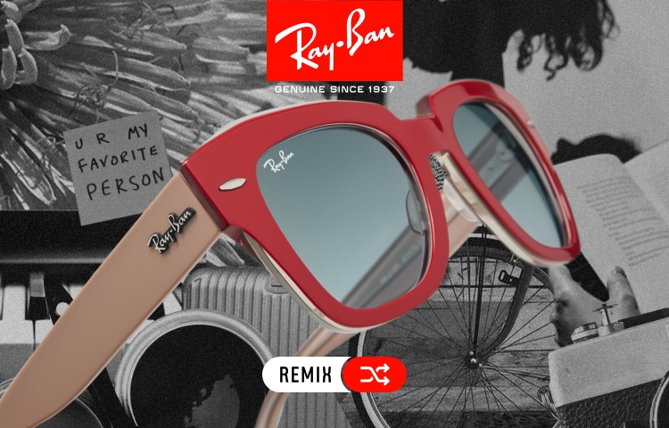 NEW WAYFARER CLASSIC Sunglasses in Black and Blue - RB2132 | Ray-Ban® US
