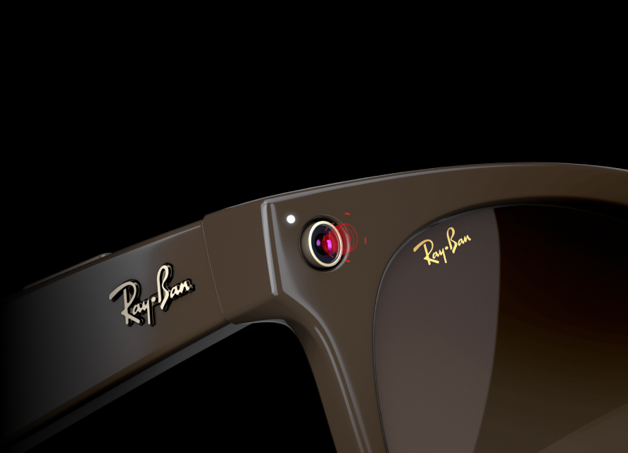 Ray-Ban RW4005 Ray-Ban Stories | Meteor 51 Green & Shiny Black Sunglasses |  Sunglass Hut Australia