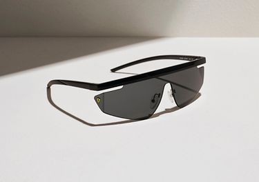 Scuderia Ferrari FZ6001 01 Grey & Black Sunglasses | Sunglass Hut USA
