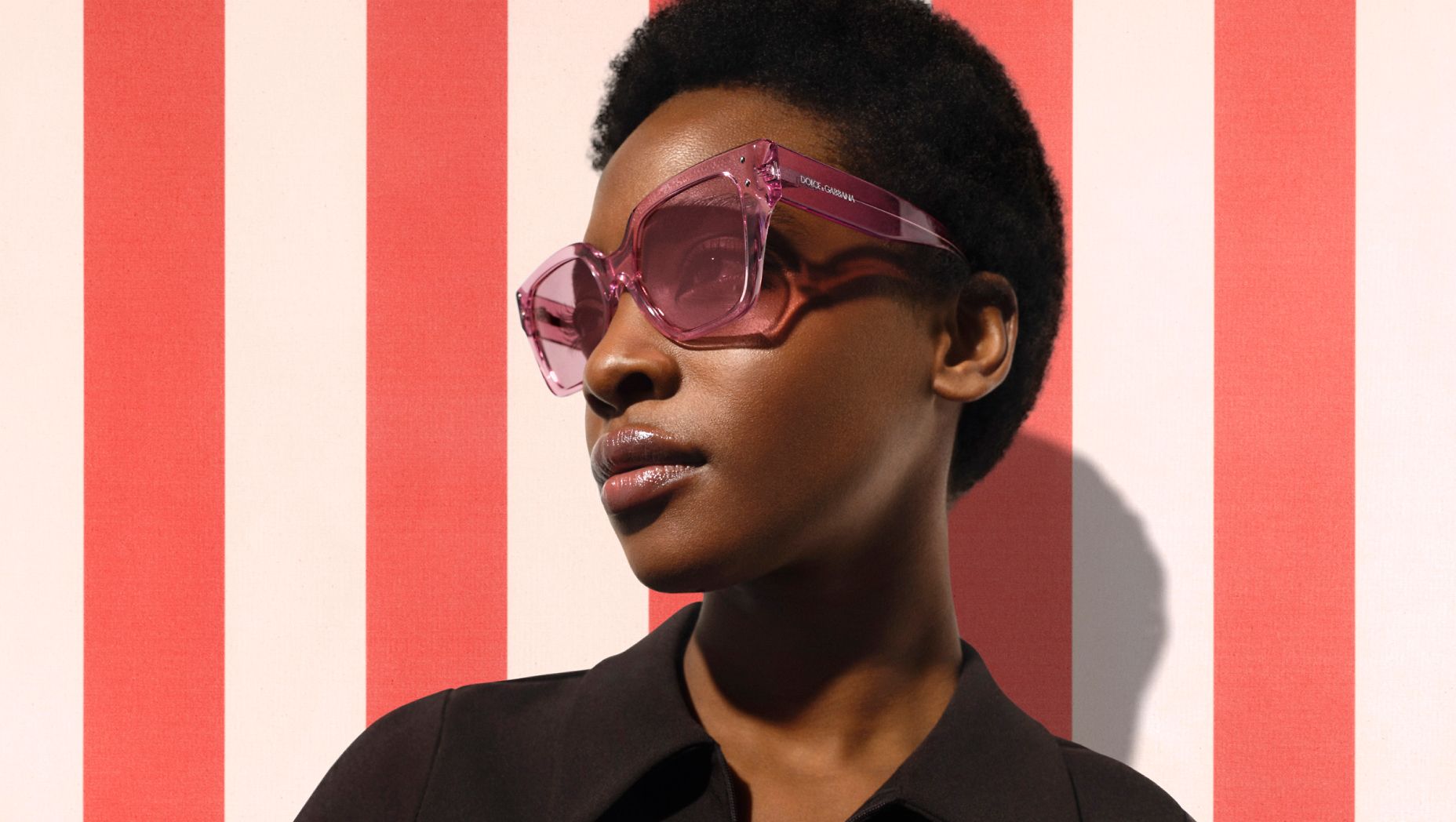 Dolce&Gabbana DG4471 M (52 - 18) with Pink lenses and Pink