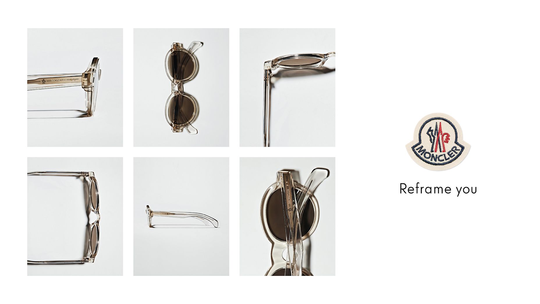 Moncler ME6003 Rondosa S (47 - 22) with Brown lenses and