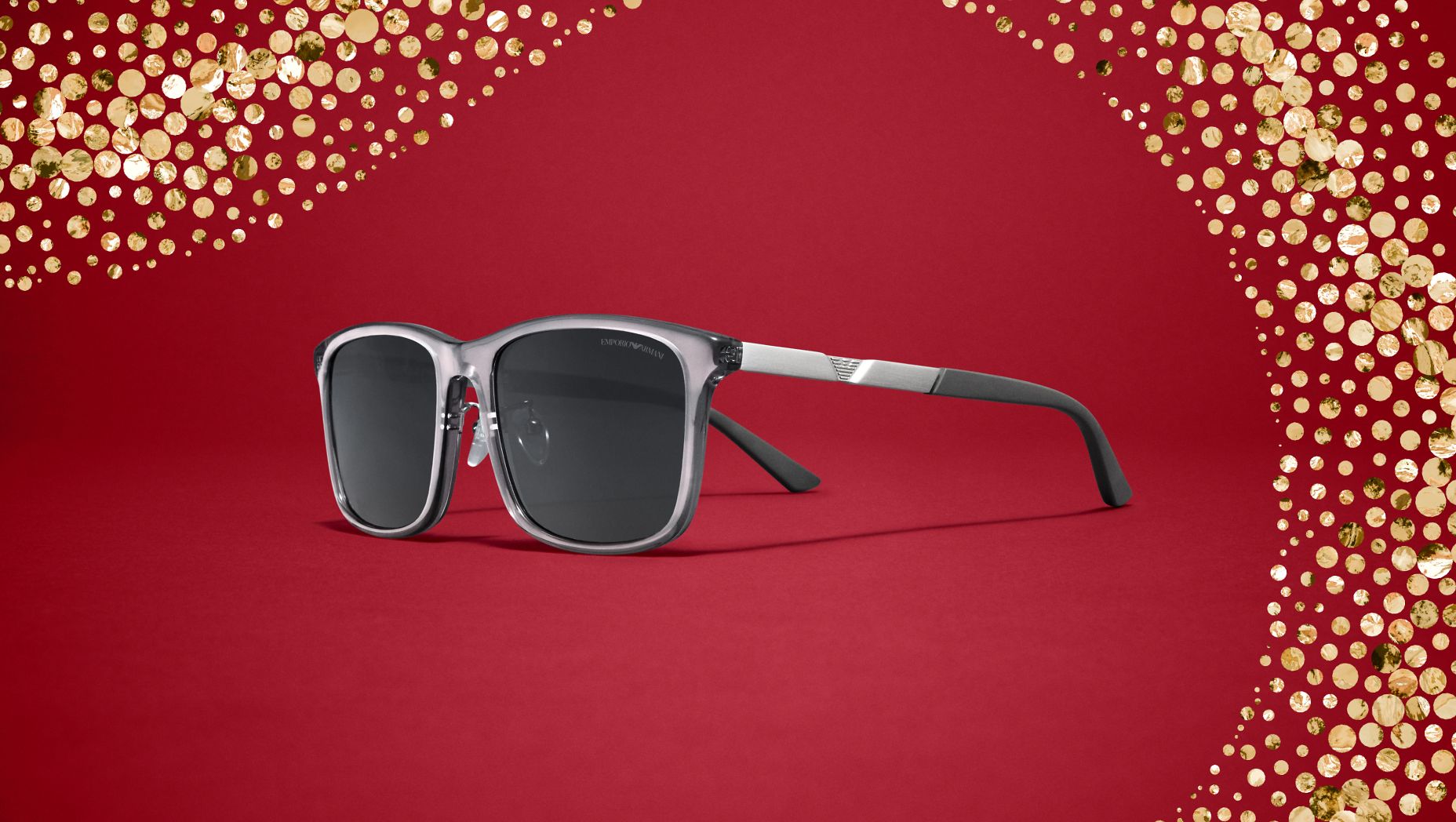 Trendy sunglasses A641 Quirk - Futuristic Oversized Shield Wrap Around Tinted  main image 3