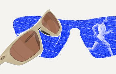 Corrida -Conquiste cada milha com óculos de corrida que vão longe.