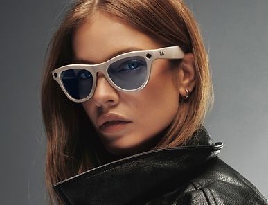 Neu-Ray-Ban Meta AI Glasses Wähle Transitions®-Gläser für ganztägiges Tragen. 