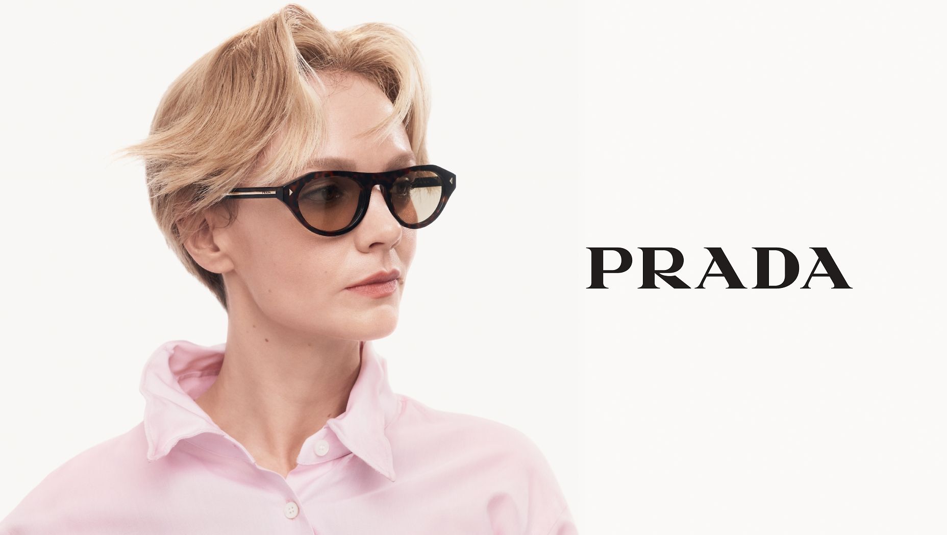 PRADA PR B15S Root Tortoise - Women Luxury Sunglasses, Light Brown Lens