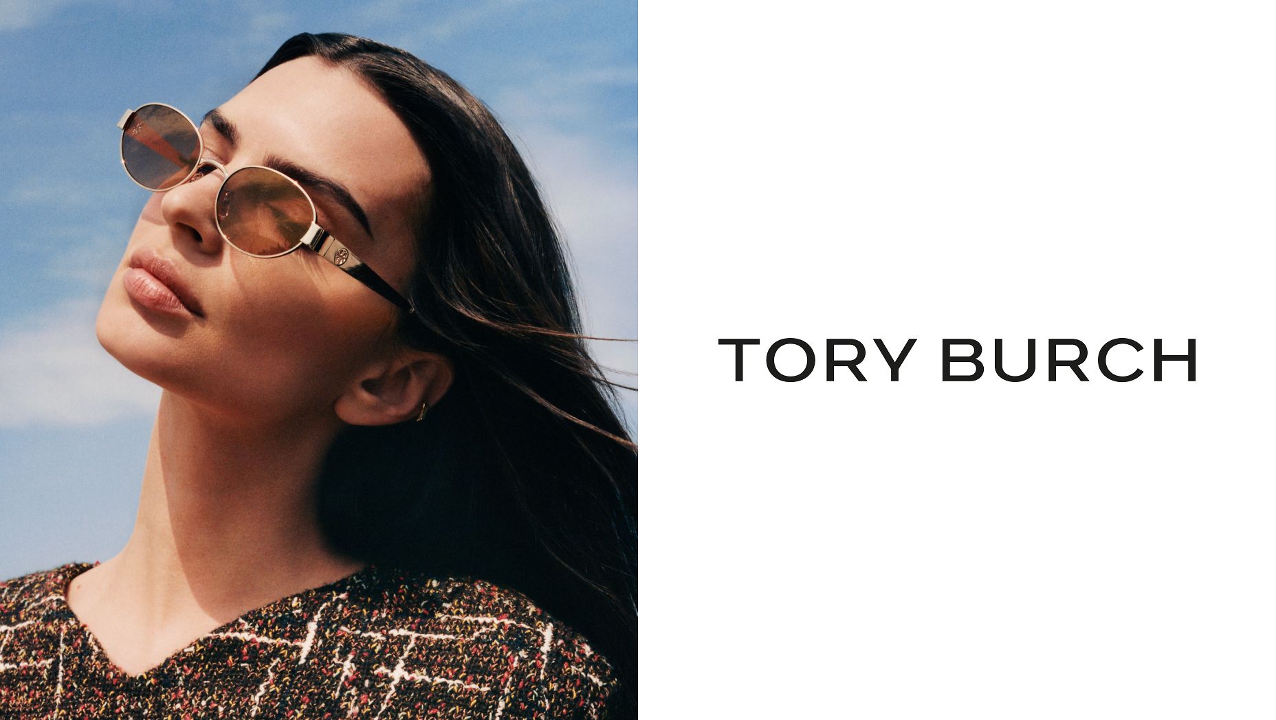 TORY BURCH TY6116 Shiny Light Gold - Women Sunglasses, Light Pink Lens