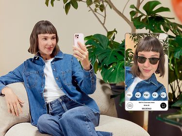 Essayez notre outil de recherche de monture virtuel-Trouvez vos montures idéales grâce à notre analyse de style et des couleurs.