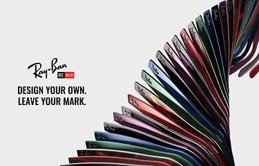 Get 20% off* customised Ray-Ban