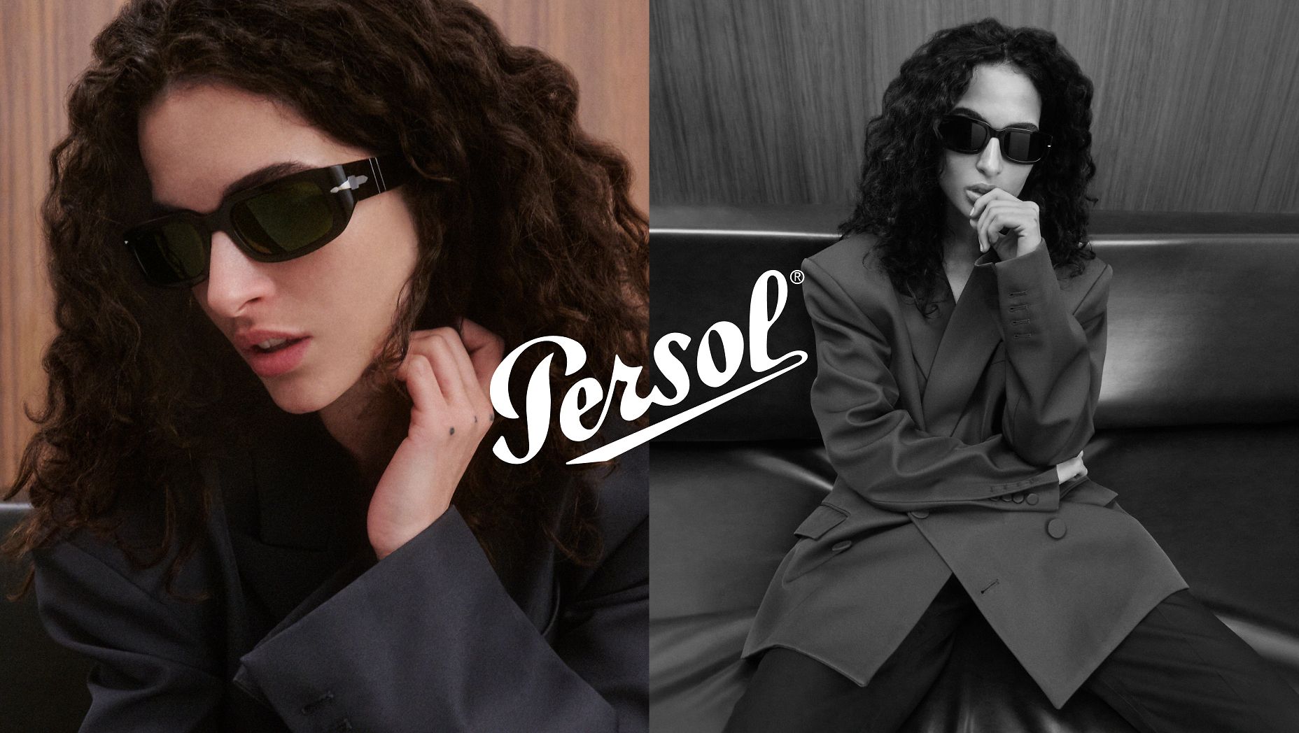 Persol PO3385S - Mel M (53 - 20) with Green lenses and Black frame