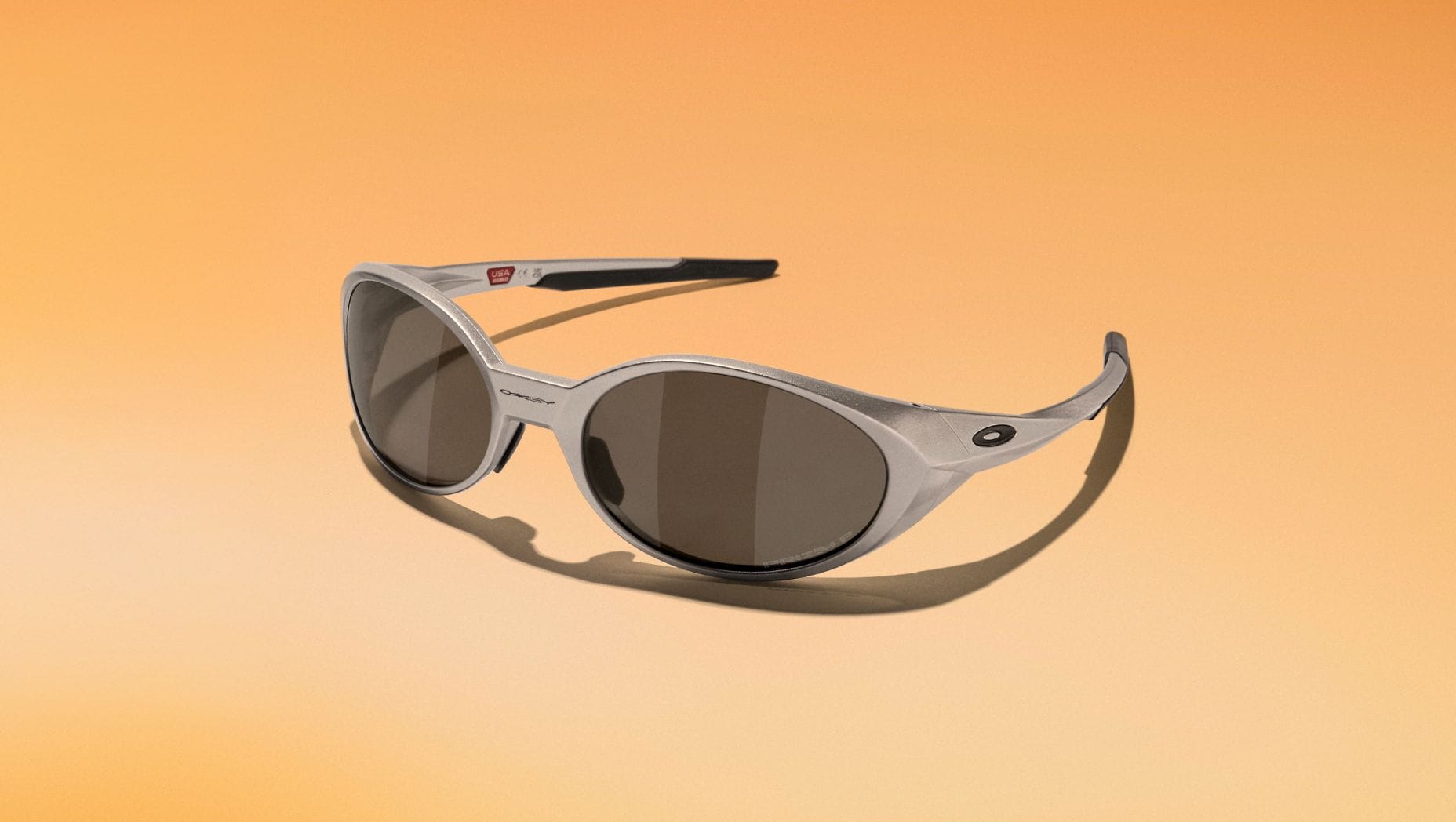 Oakley Eye Jacket™ Redux S (58 - 19) with Black lenses and Silver