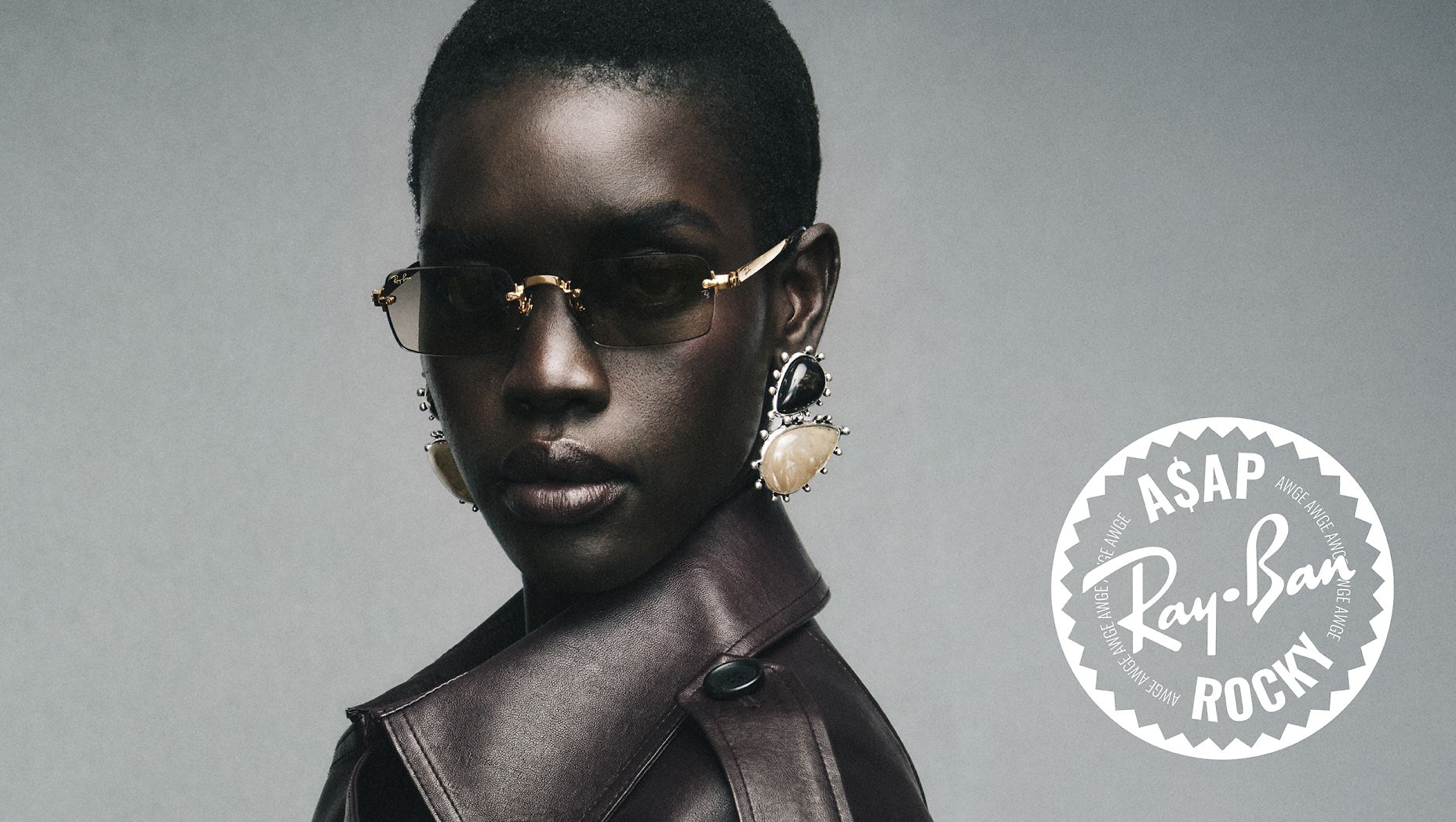 Ray-Ban A$AP Rocky サングラス RB3928 Ray-Ban RB3928 By A$AP Rocky L (54 - 20) with Mirror & Flash