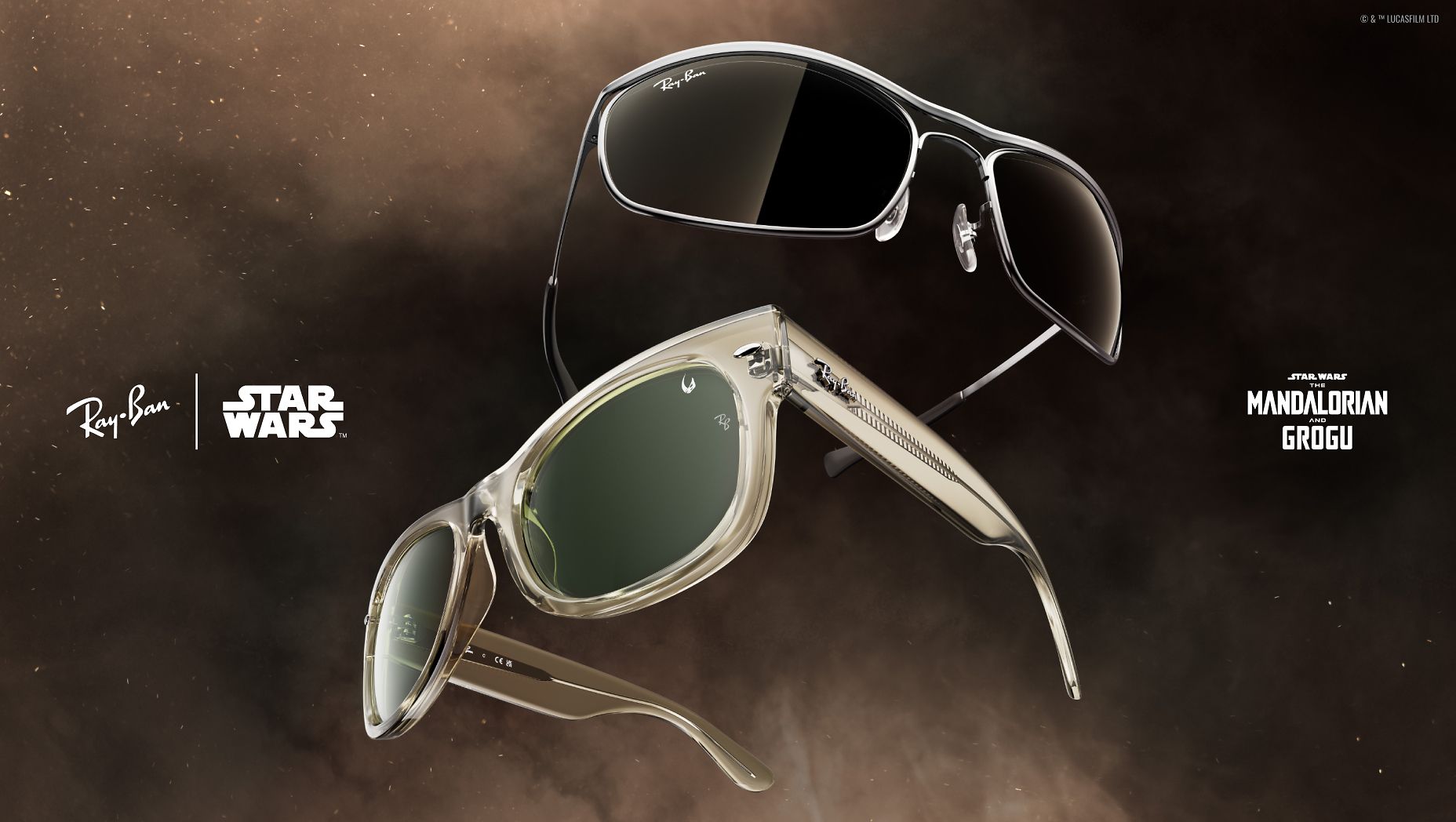 Star Wars The Mandalorian サングラス Ray-Ban Ray-Ban Star Wars™ – The Mandalorian Olympian Deluxe L (62