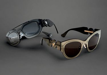 Versace biggie discount sunglasses silver