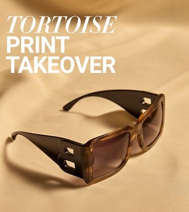 Sunglasses - Brown/tortoiseshell pattern - Ladies