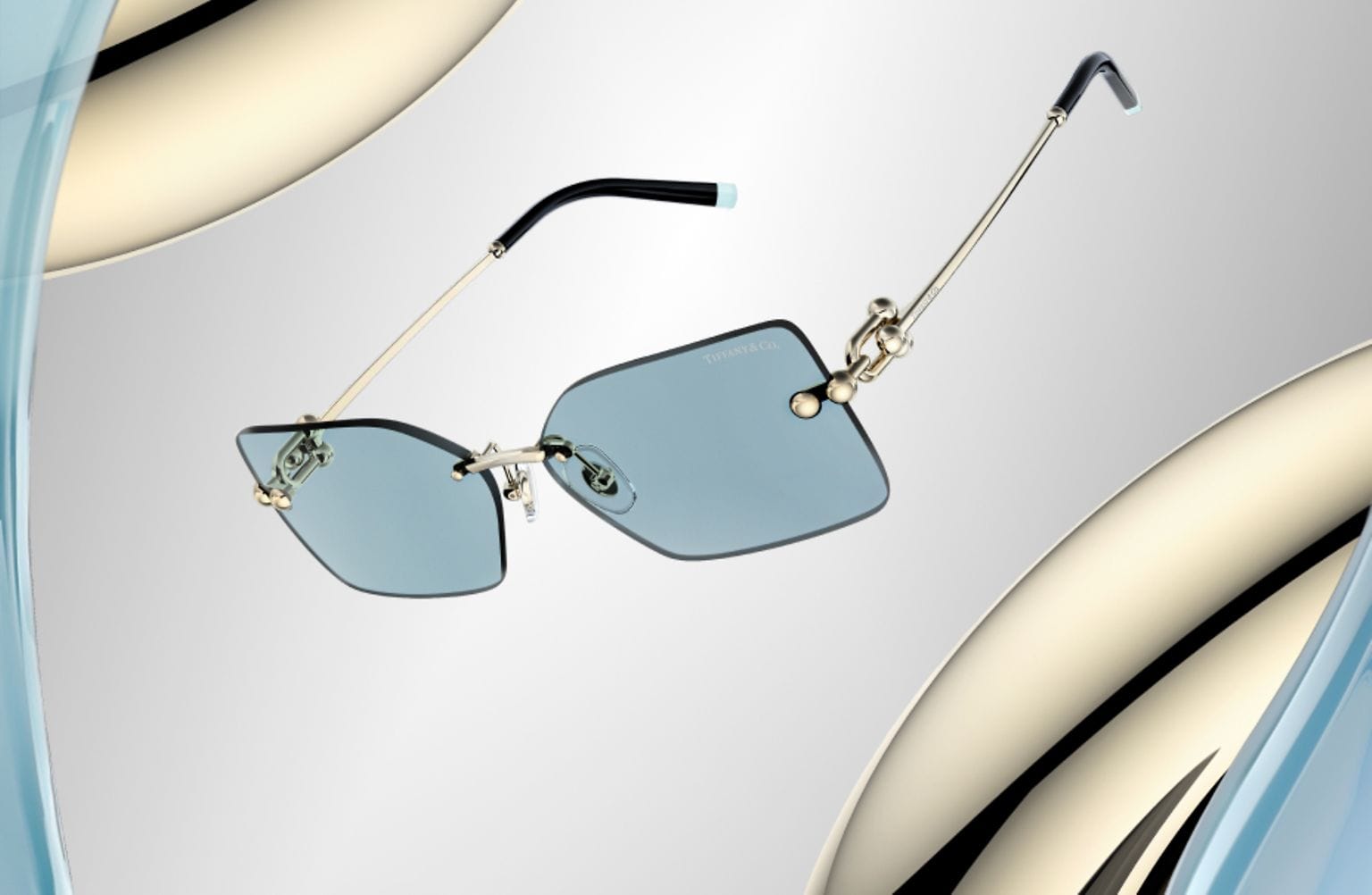 Cartier CT0386S 60 Grey & Gold Sunglasses | Sunglass Hut United Kingdom