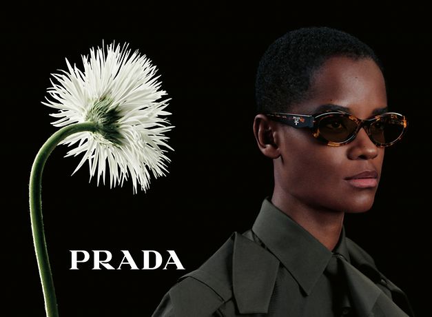 PRADA PR 07YS | Black Women's Sunglasses | YOOX-nextbuild.com.vn