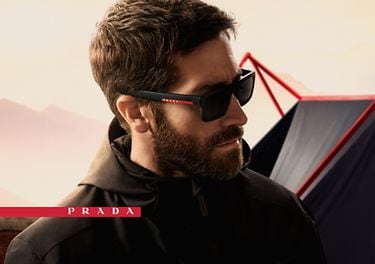 Prada Linea Rossa PS 02ZSU 58 Dark Grey Polarized Matte Black